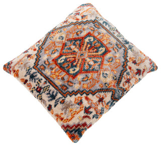 Surya Savona Pillow Shell With Down Insert 27"H X 27"W Burnt Orange