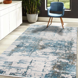 Venice Hayden Area Rug, Ivory, 4'11" x 7'6", Abstract