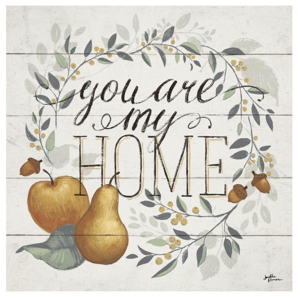 "Our Home I" Digital Paper Print by Janelle Penner, 42"x42"