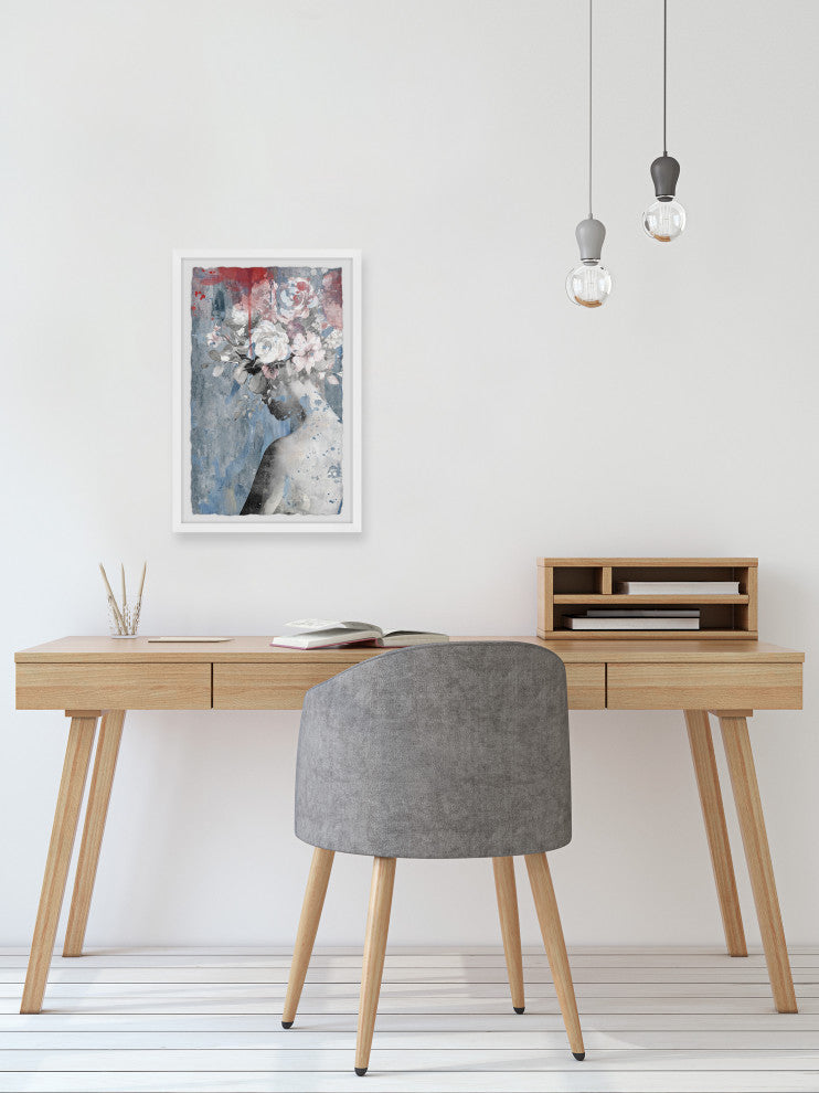 "Be Bold Enough" Framed Painting Print, 12x18