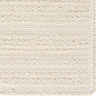 Harborview Braided Cross Sewn Area Rug, Light Beige, 4'x6'