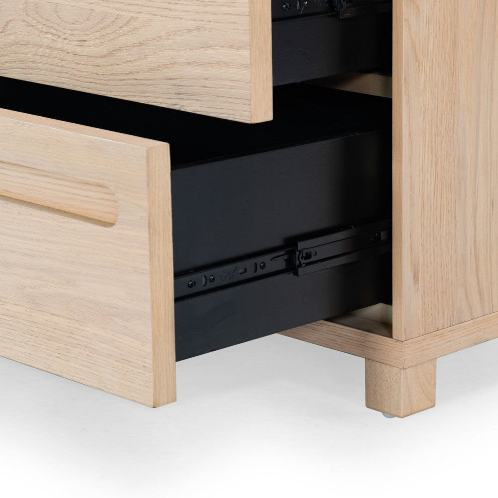 Safavieh Couture Tobiette 6 Drawer Wood Dresser, Oak