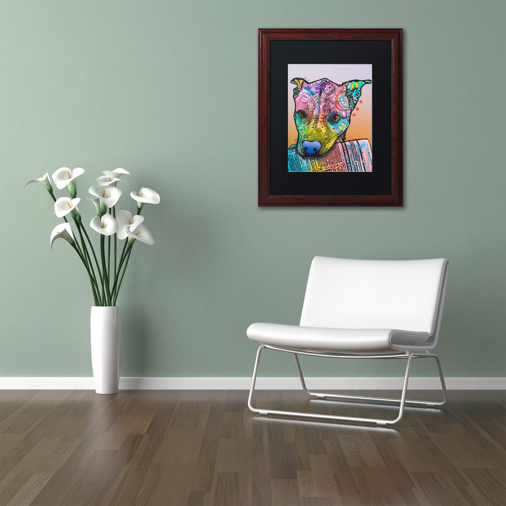 Dean Russo 'Bentley Custom 002' Matted Framed Art, Wood Frame, Black Mat, 11x14
