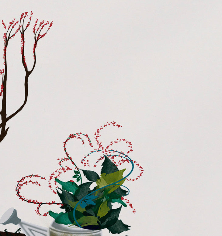 Farmhouse Holiday, Geometric Print Placemat, Off White (Set of 4), 18 x 14"