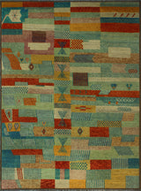 Balochi Helay Lt. Green Rug