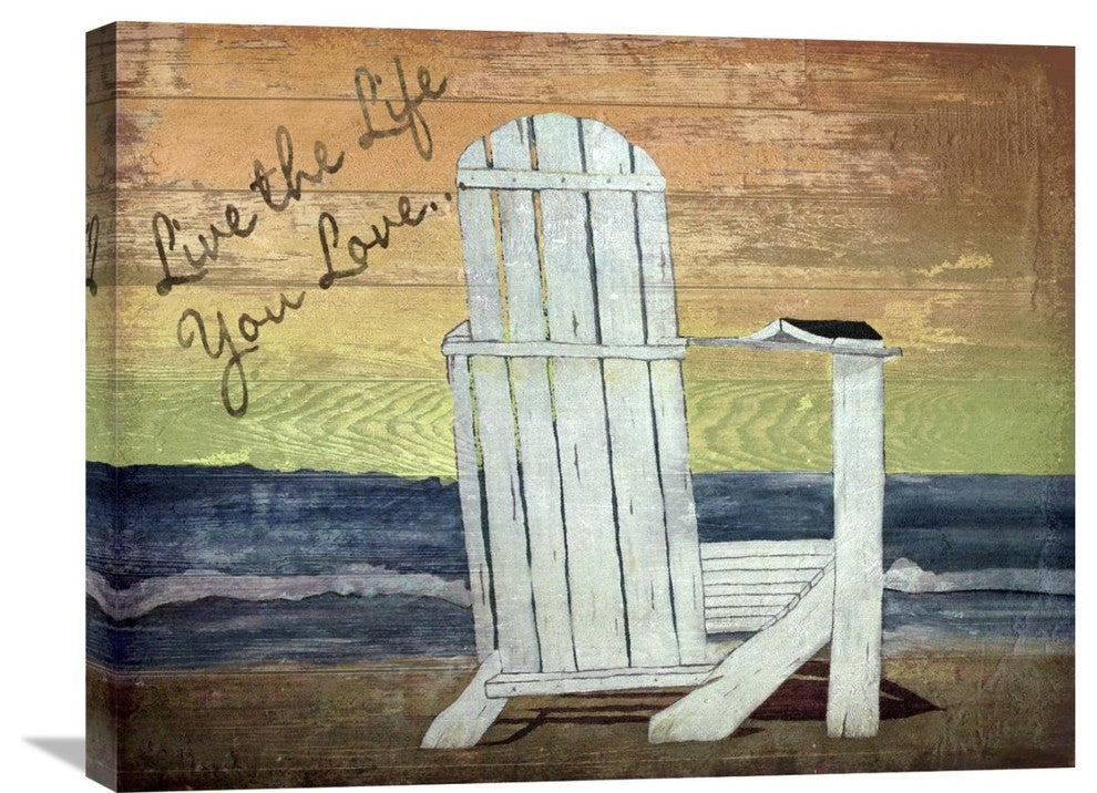 "Reading on the Beach" Artwork, 28"x22"