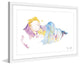 Marmont Hill, "Peaceful Sleep" by Maya Gur Framed Painting Print, 18x12