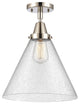 INNOVATIONS LIGHTING 447-1C-PN-G44-L-LED X-Large Cone Flush Mount