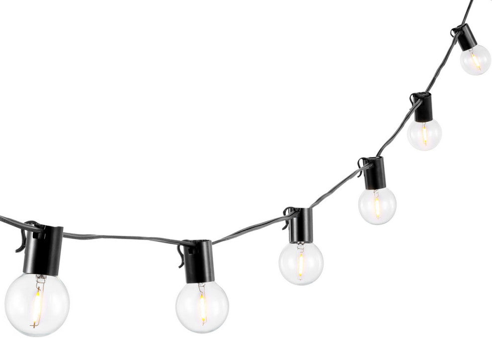 Safavieh Huron Led Outdoor String Lights Black
