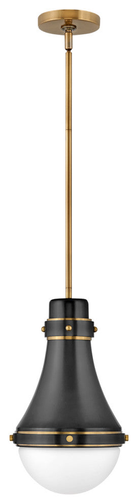 Hinkley Oliver Small Pendant, Black