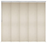 Natalia 5-Panel Track Extendable Vertical Blinds 58-110"W