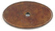 Escutcheon 2.25"x2.25", Wrought Decorative Bronze Oval Escutcheon