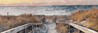 "Inviting Walkway" Painting Print on Wrapped Canvas, 15x5