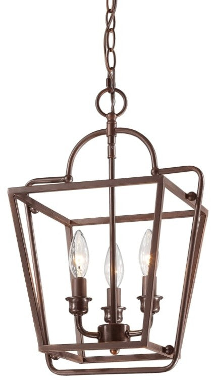Millennium Lighting Pendant, Rubbed Bronze