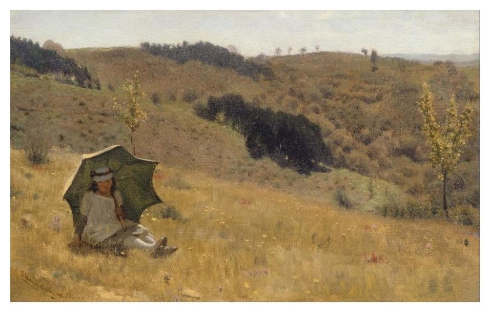 "Sunny Days, 1874" Digital Paper Print by Sir Lawrence Alma-Tadema, 24"x16"
