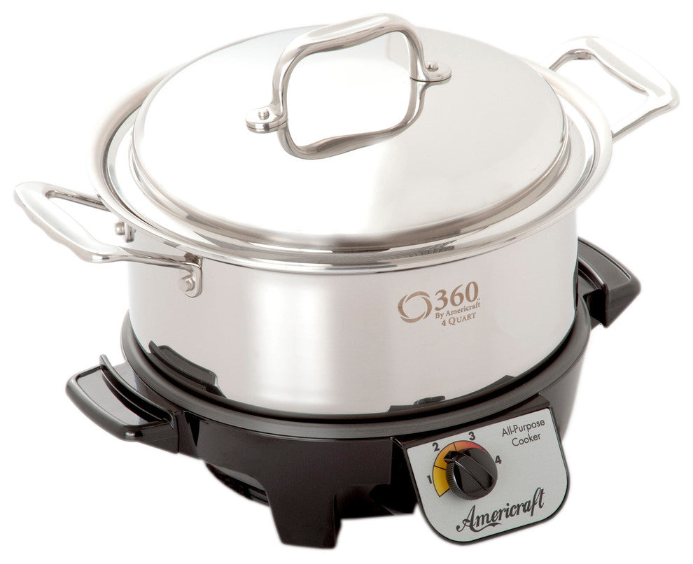360 Cookware 4 Quart Gourmet Slow Cooker