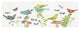 "Wild Wings VIII" Digital Paper Print by Sue Schlabach, 38"x14"