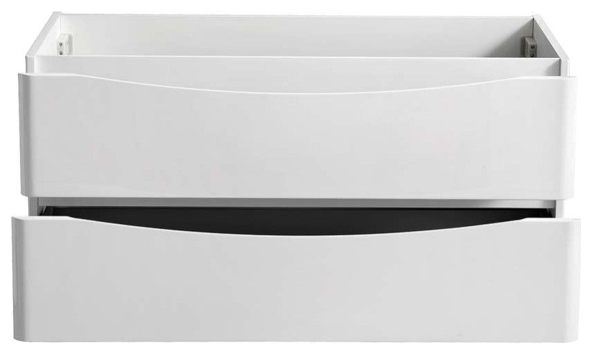 Fresca Tuscany 40" Gloss White Wall Hung Cabinet
