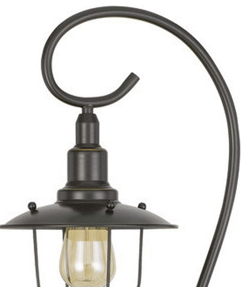 58" Bronze Traditional Shaped Floor Lamp