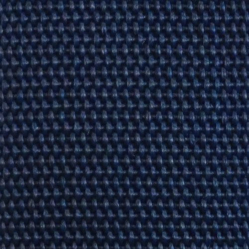HomeRoots Earth Friendly Navy Blue Folding Luggage Rack With Navy Straps