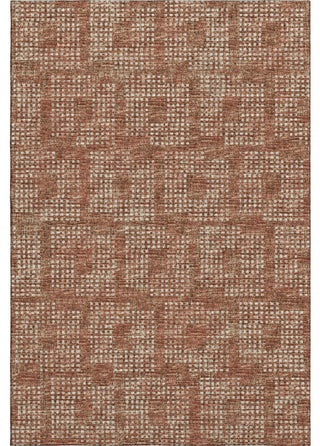 Premium Machine Washable Mayfield AMF33 Paprika 8' x 10' Rug