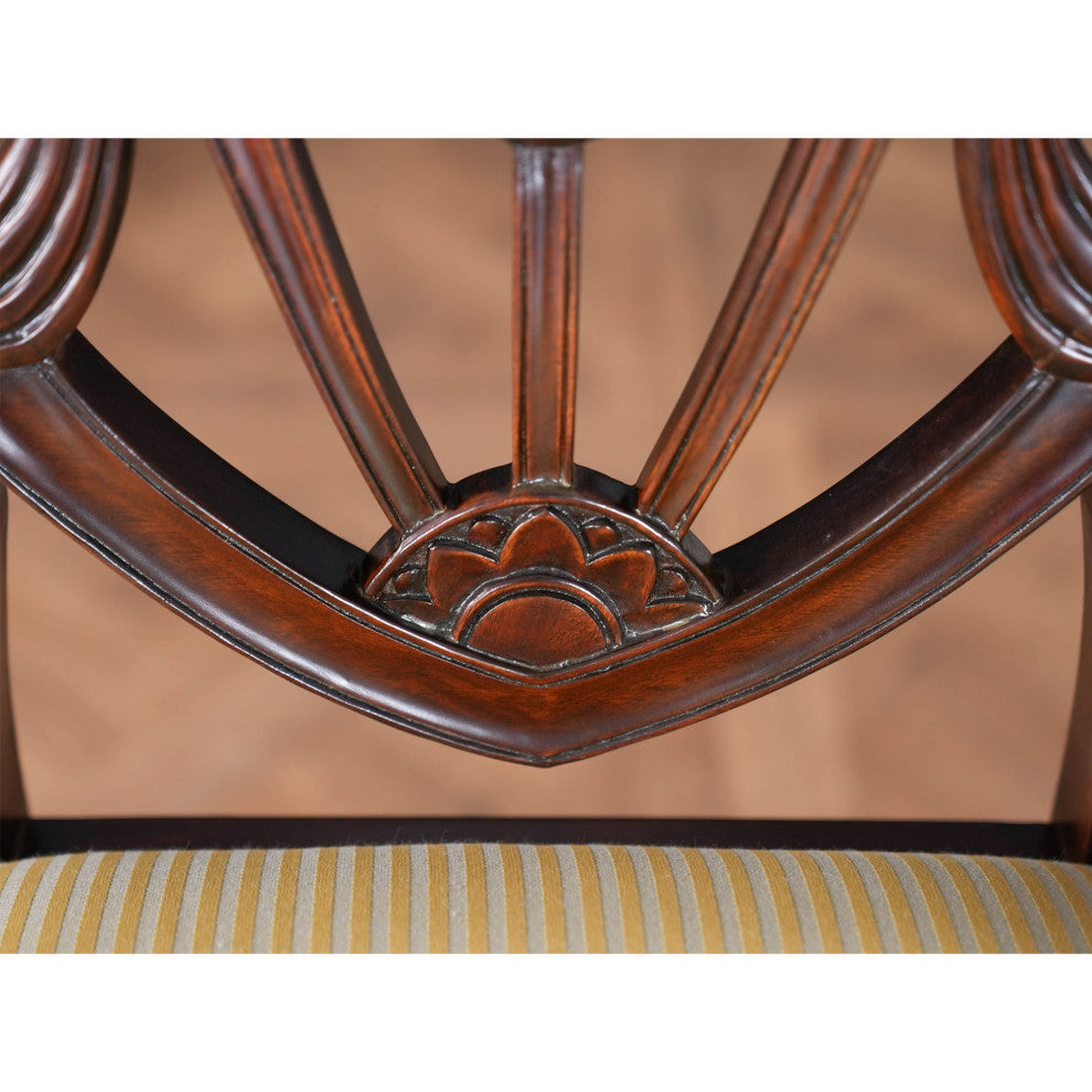 Mahogany Sweet Heart Side Chair