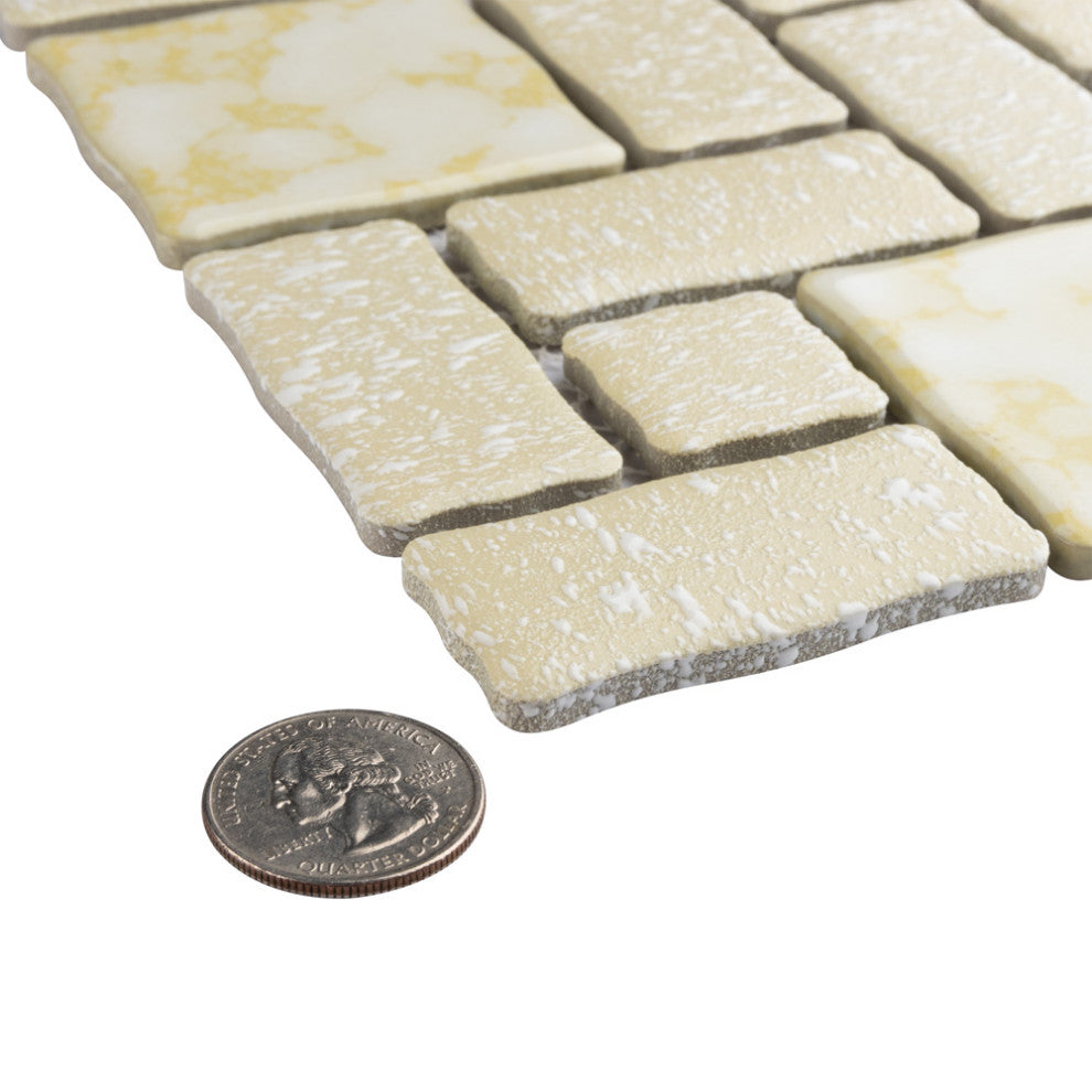 Academy Gold Porcelain Floor and Wall Tile