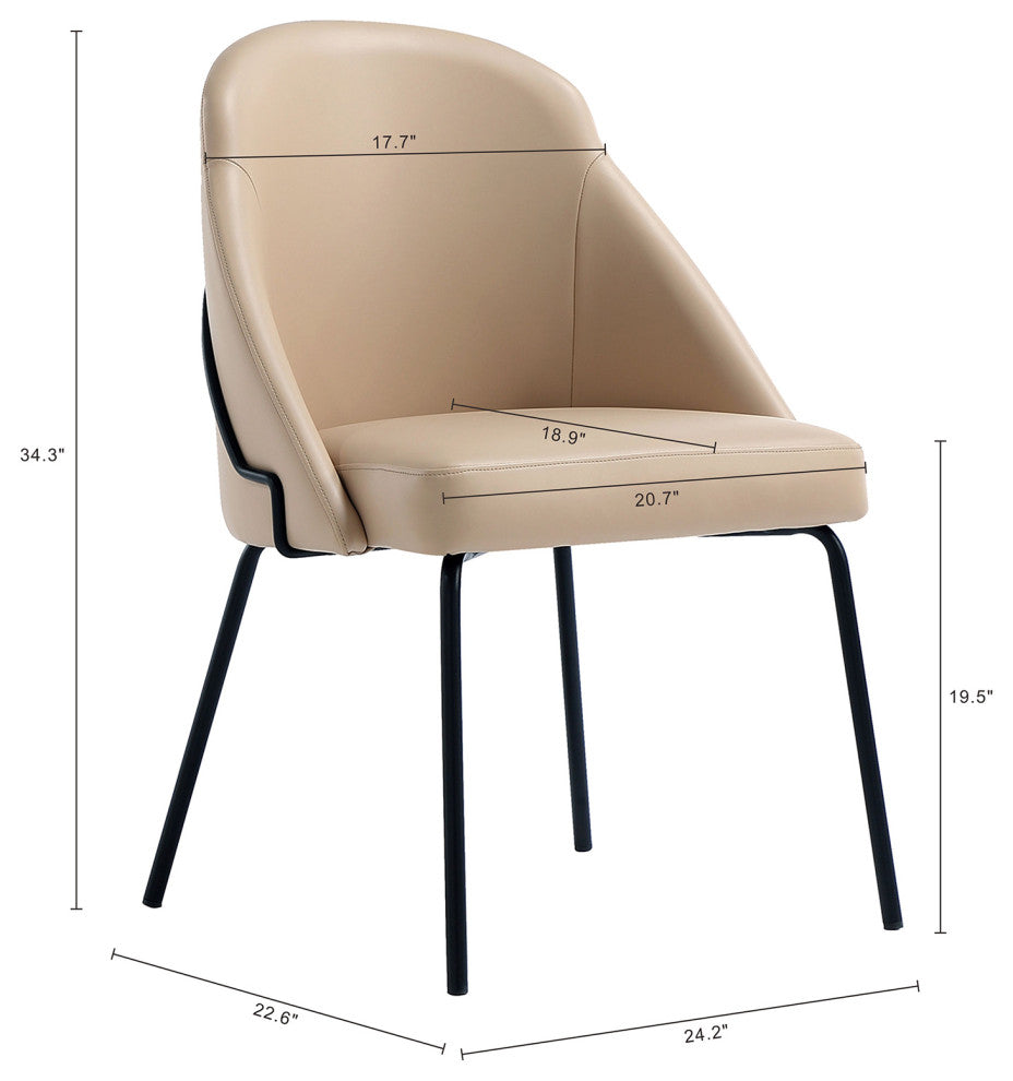 Manhattan Comfort Gracie Dining Chair