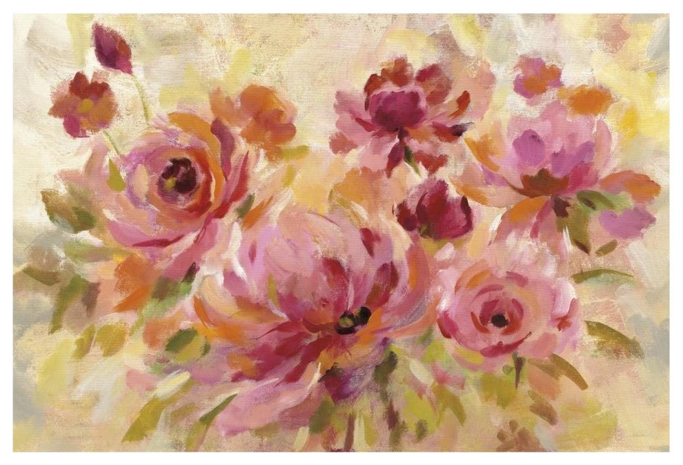 "Romantic Bouquet Crop" Digital Paper Print by Silvia Vassileva, 20"x14"