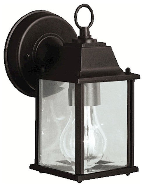 Outdoor Wall 1-Light, Standard, Black