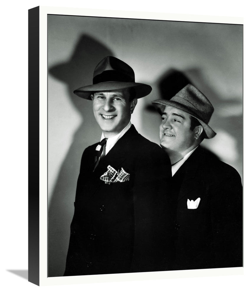 "Abbott & Costello - Promotional Still" Canvas Giclee, 17"x22"