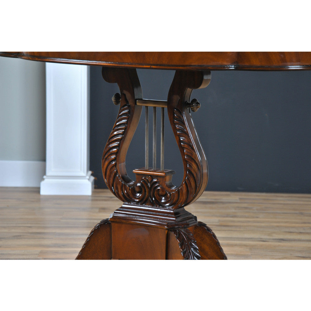 Lyre or Harp Game Table