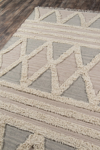 Momeni Harper Hand Woven Wool Beige Area Rug 2'x3'