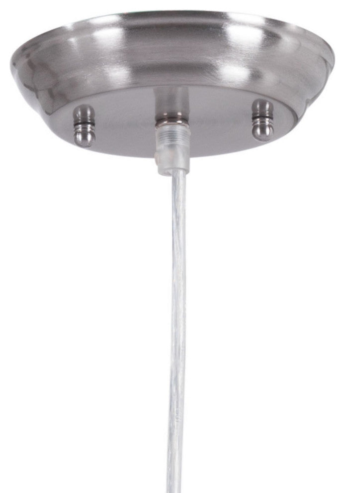 Pendant Ceiling Light Fixture, Steel Metal, Rattan, Natural, Lounge Cafe Lobby