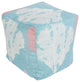 Surya Aqua Coral Pouf POUF-289