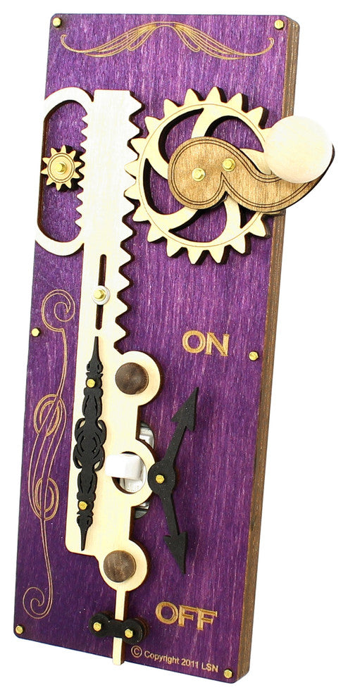 Single Rack and Pinion Switch Plate