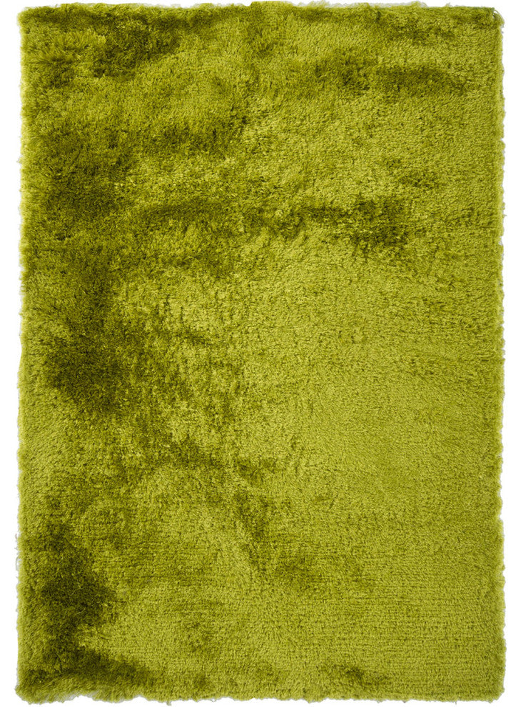 Naya Contemporary Area Rug, Green, 5'x7'6" Rectangle