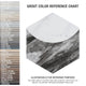 Classico Bardiglio Hex Moon Carrara Porcelain Floor and Wall Tile