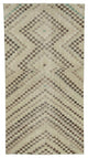 Rug N Carpet - Handmade Anatolian 4' 8'' x 8' 8'' Antique Vintage Rug