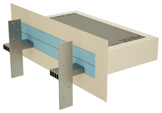 The Original™ Floating Shower Bench Kit with wedi, 14x60