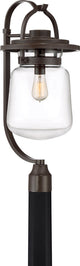 Quoizel LLE9011WT One Light Outdoor Post Mount LaSalle Western Bronze