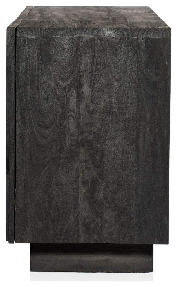 Rivka Media Console-Dark Totem
