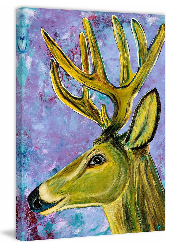 "Ambroso" Painting Print on Wrapped Canvas, 40"x60"