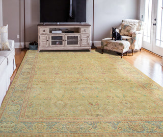 Pak-Persian Cornell Gold/Gray Rug, 7'11x10'4