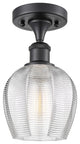 Innovations 516-1C-BK-G462-6-LED 1 LightSemi-Flush Mount, Matte Black