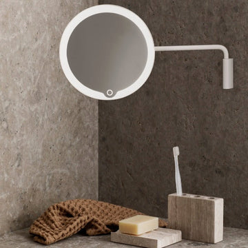 Modo Led Wall Mounted Vanity Mirror Black