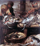 Frans Snyders The Fishmonger, 20"x25" Gallery Wrapped Canvas Print