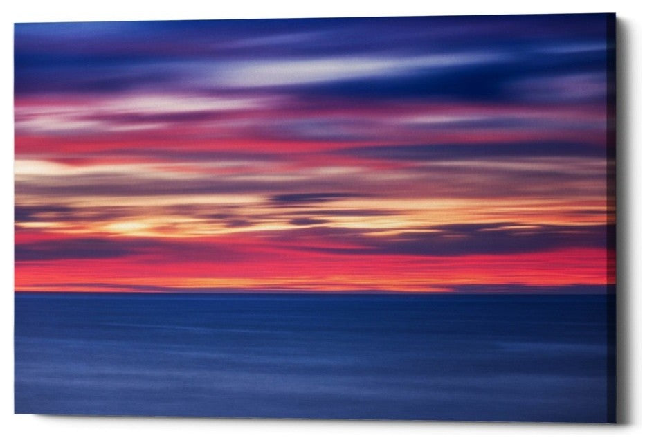 Epic Graffiti "One Minute Sunrise" by Darren White, Giclee Canvas Art, 40"x60"