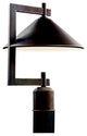 Kichler Lighting 49063OZ Ripley - 1 Light Outdoor Post Mount - 12 Inches Wide