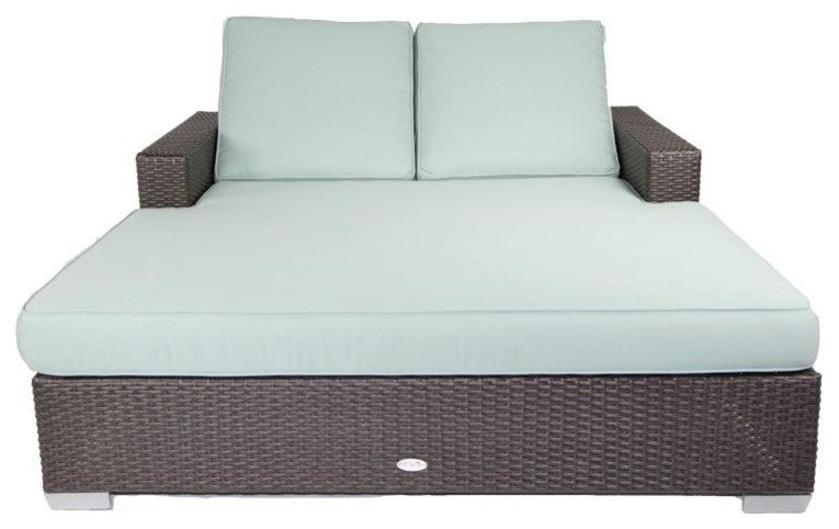 Signature Double Chaise, Canvas Rust